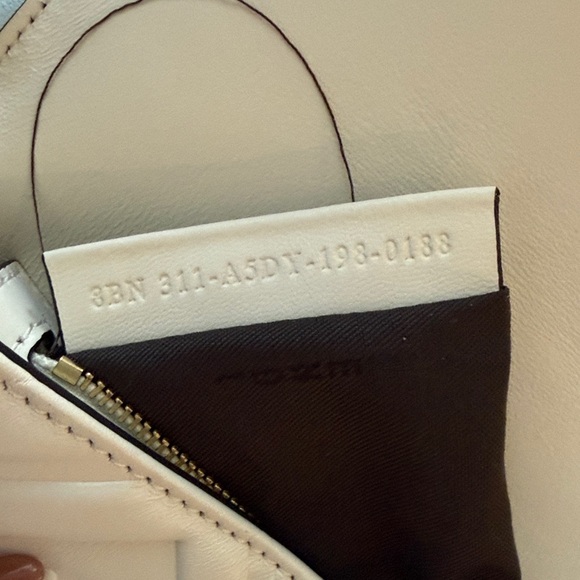 Fendi White Leather Baguette Bag - Picture 8 of 11